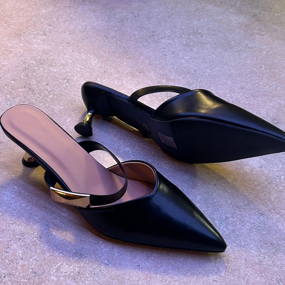 Elegant Black Women's Heels